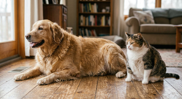 Overgewicht bij hond en kat: herken de signalen