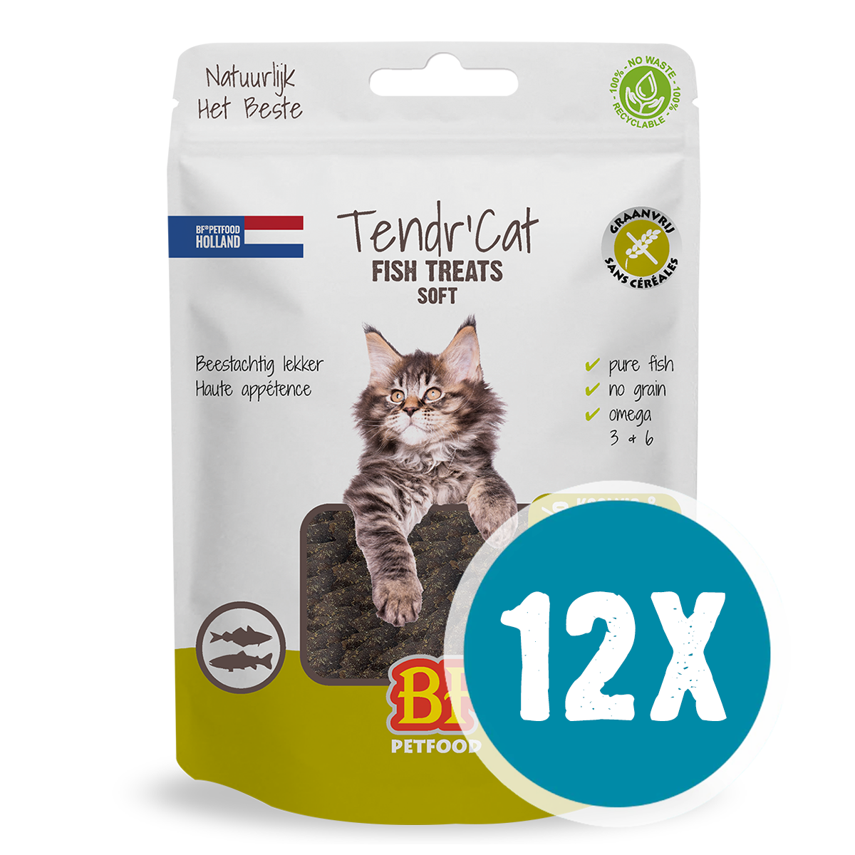 Tendr’ Cat – Lieu noir et truite