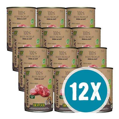 BIOFOOD Bœuf 100% biologique