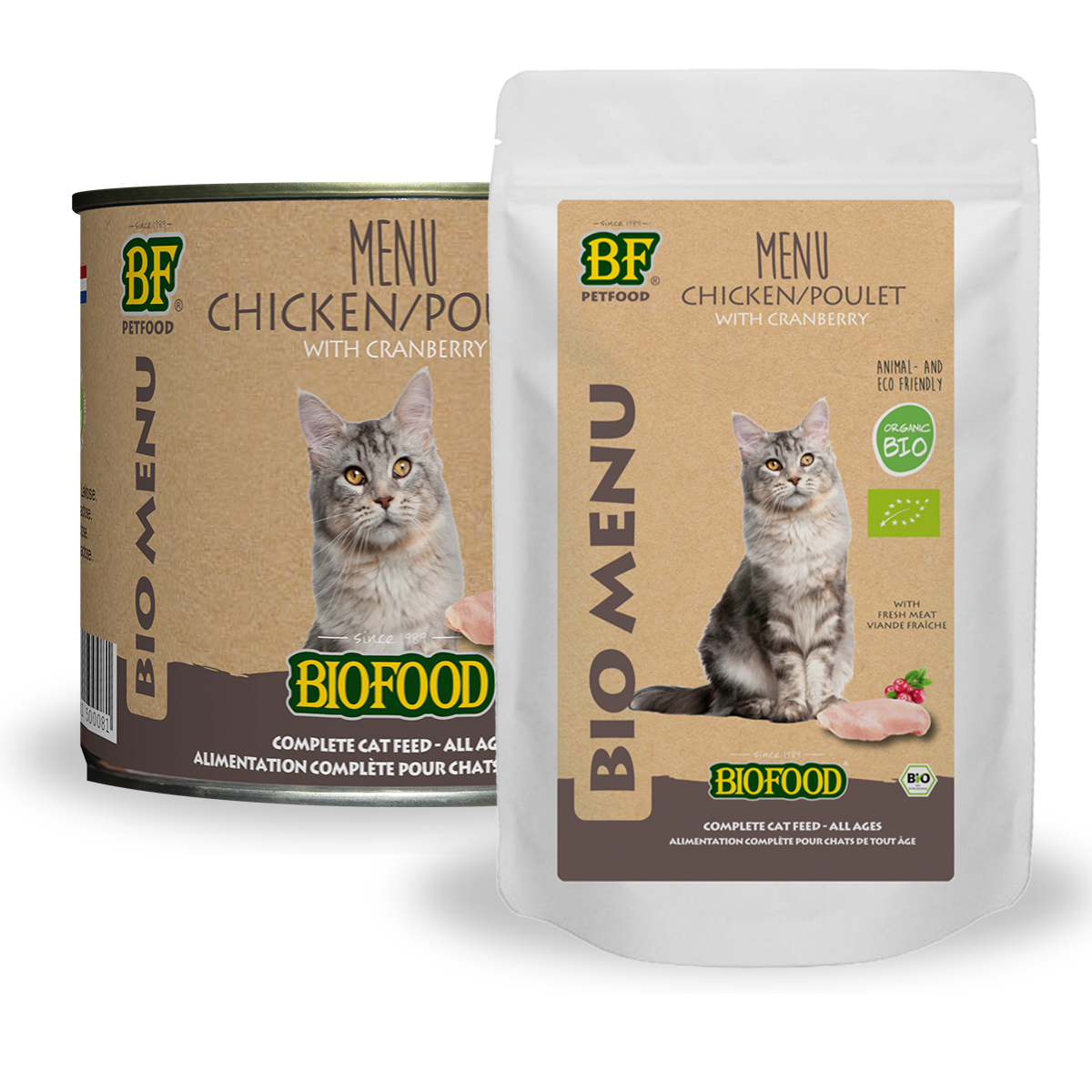 Poulet bio BIOFOOD - Menu