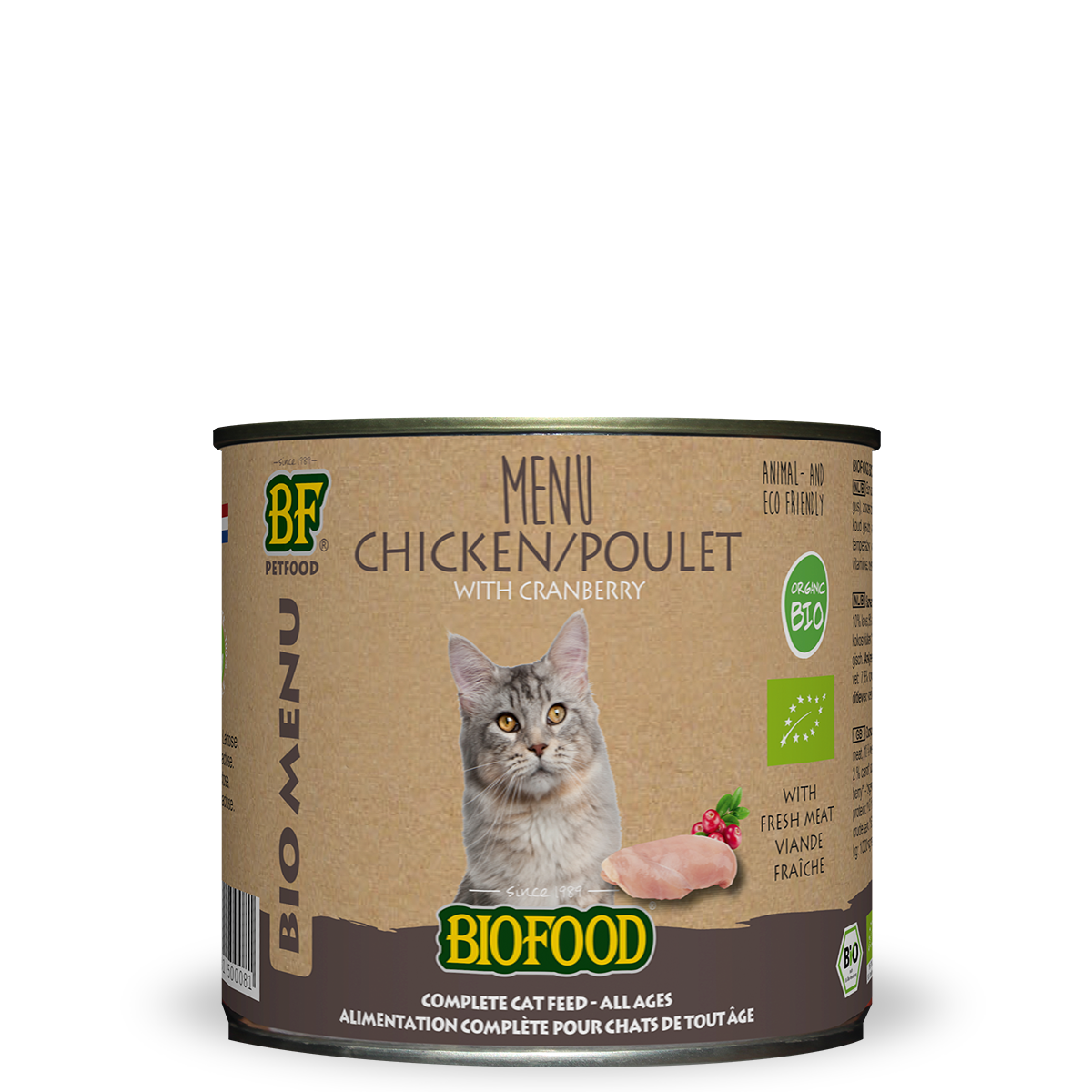 Poulet bio BIOFOOD - Menu