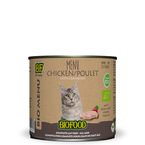Poulet bio BIOFOOD - Menu