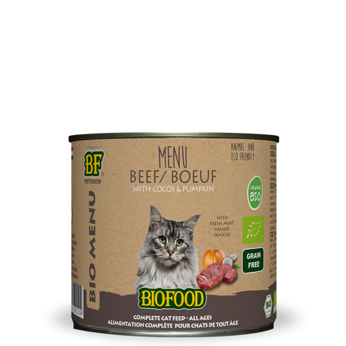 Bœuf bio BIOFOOD - Menu