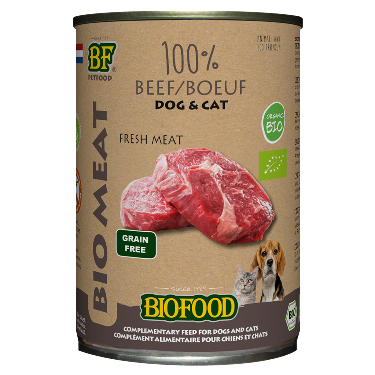 BIOFOOD Bœuf 100% biologique