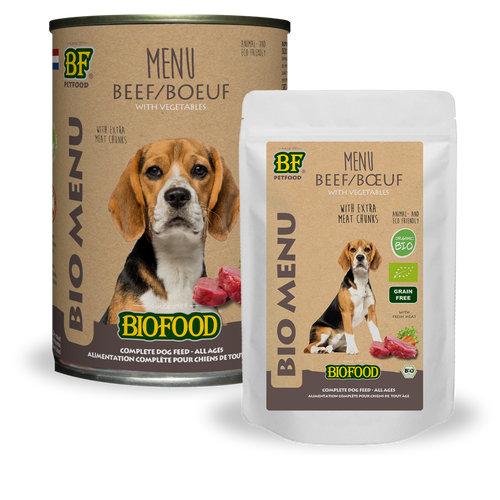 Bœuf bio BIOFOOD - Menu