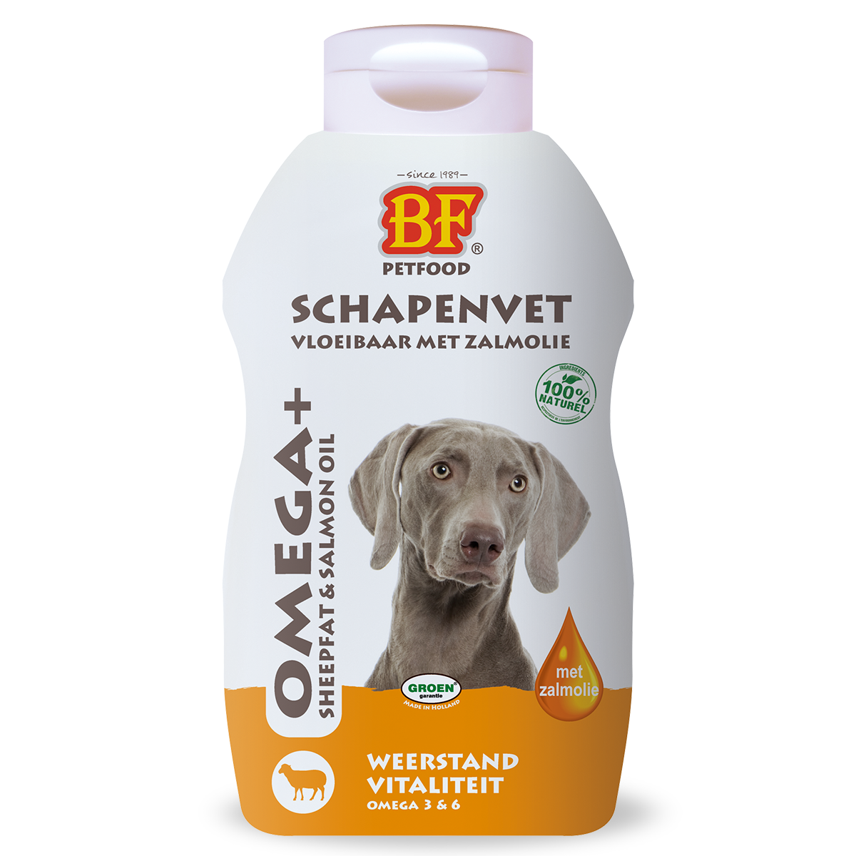 Omega+ Graisse de mouton liquide avec huile de saumon