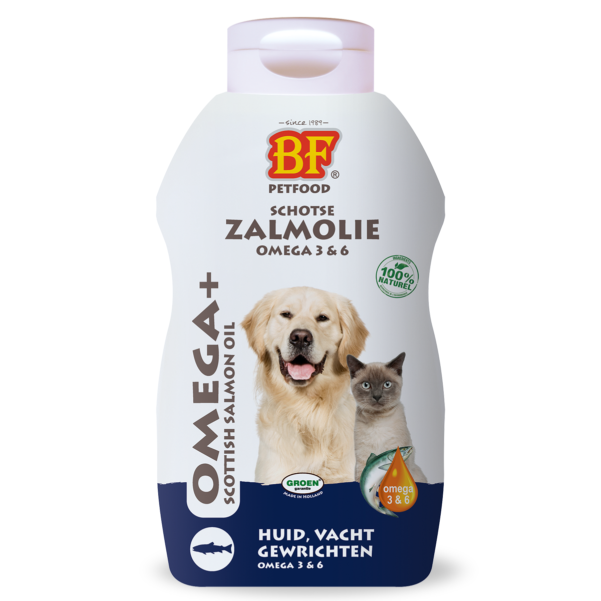 Huile de saumon écossaise Omega+