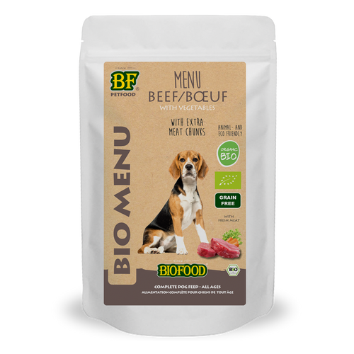 Bœuf bio BIOFOOD - Menu