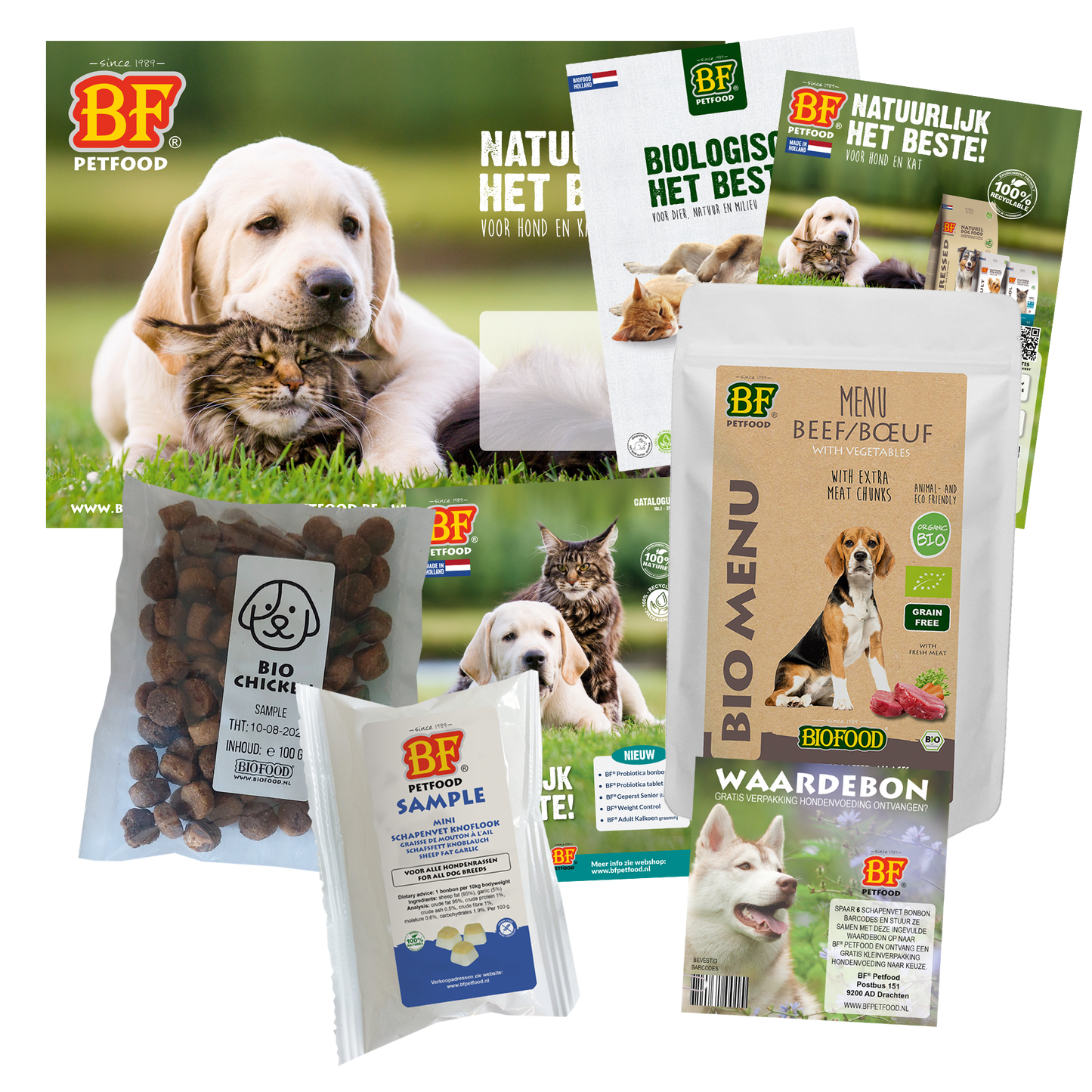 Pack d'essai gratuit BIO pour chiens