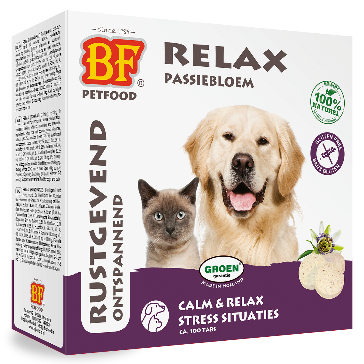 Comprimés relaxants